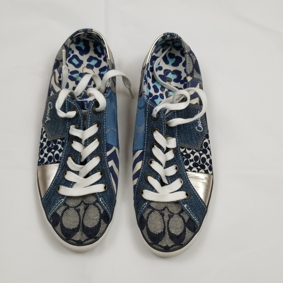 coach patchwork sneakers
